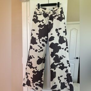 Abercrombie & Fitch Mid Rise Baggy Bootcut Jean